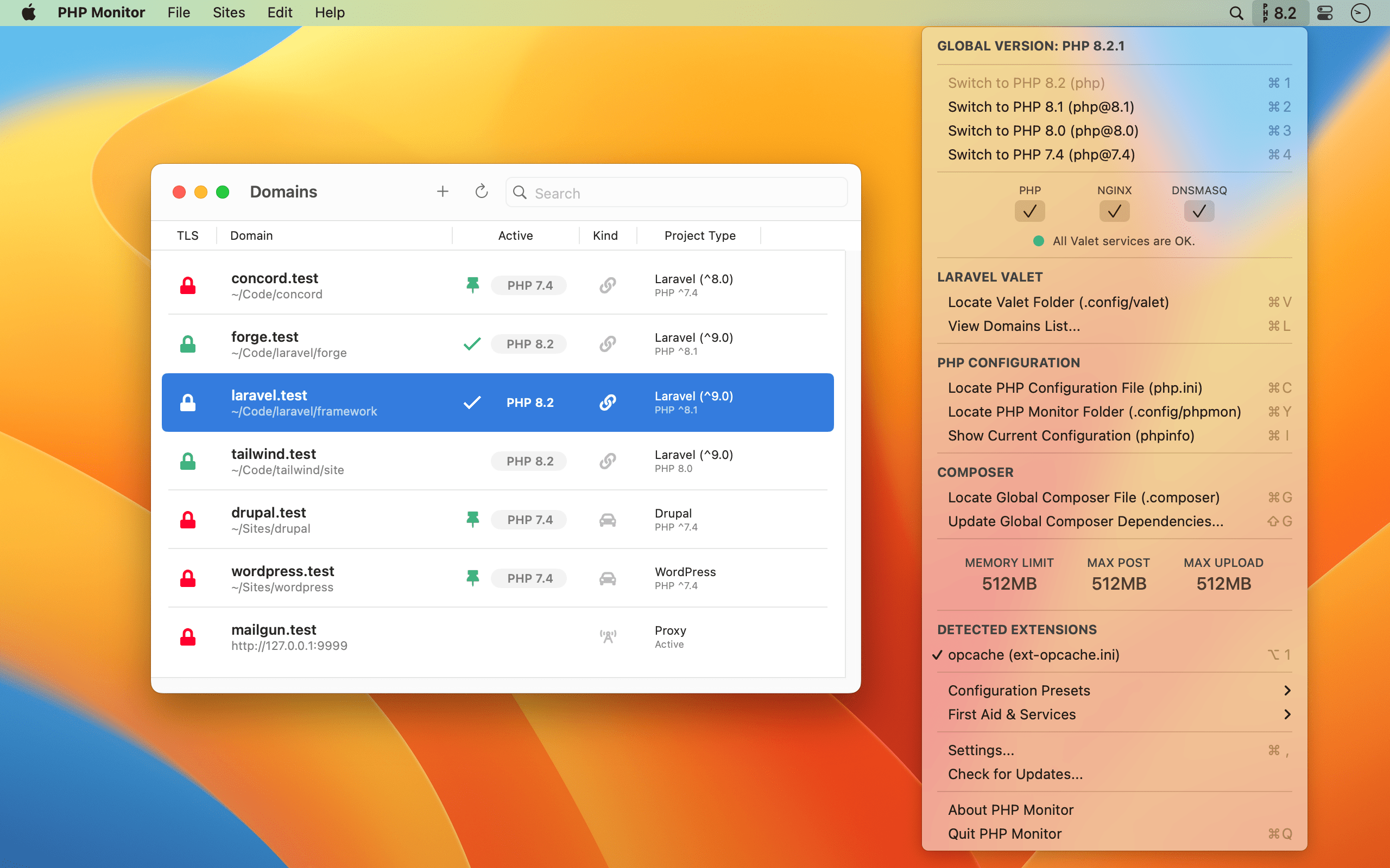 This release mostly focuses on getting many of the new systems that form the foundation of PHP Monitor 6 in your hands early.